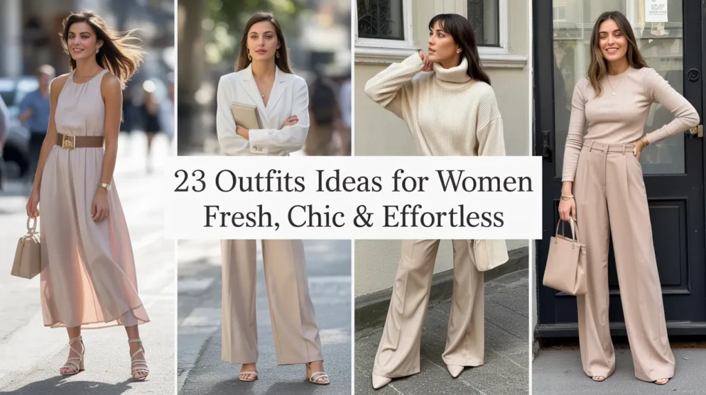 23 Outfits Ideas for Women 2026 Fresh, Chic & Effortless