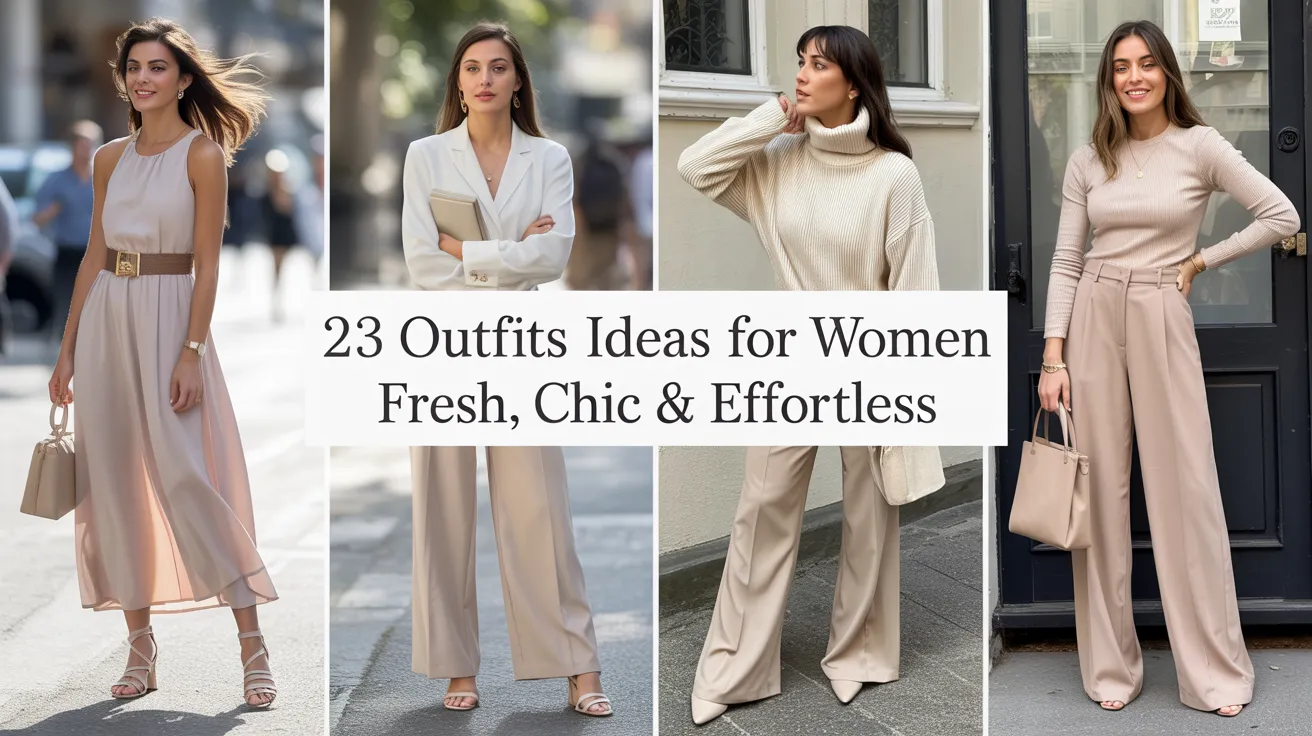 23 Outfits Ideas for Women 2026 Fresh, Chic & Effortless