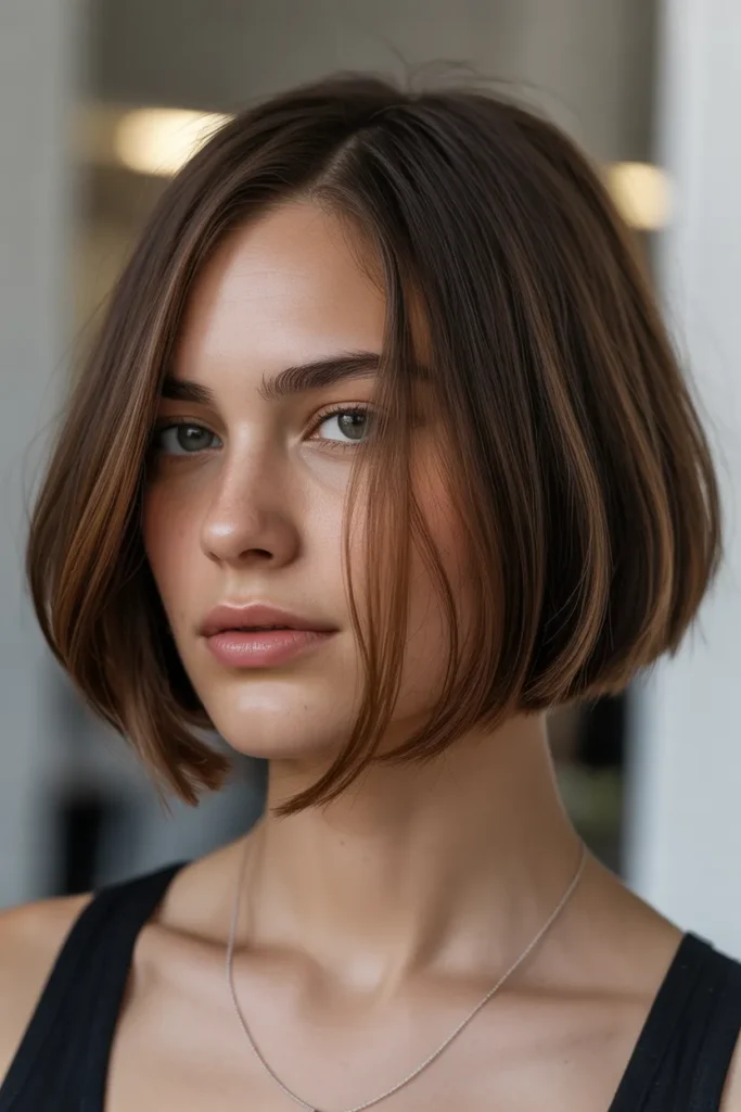 Angled Bob Haircut