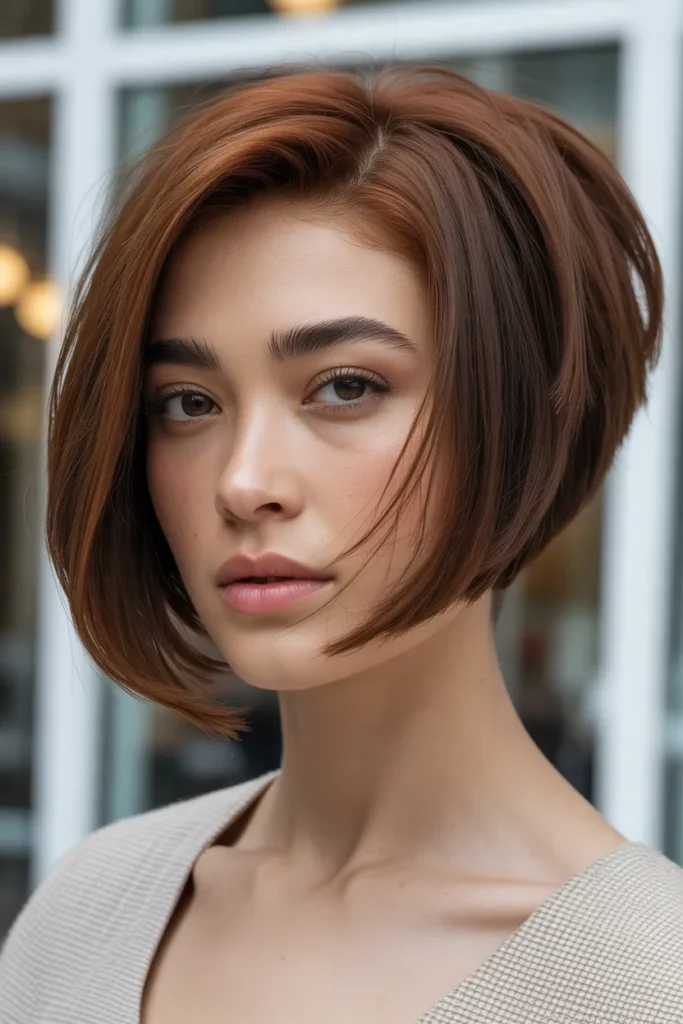 Angled Layered Bob