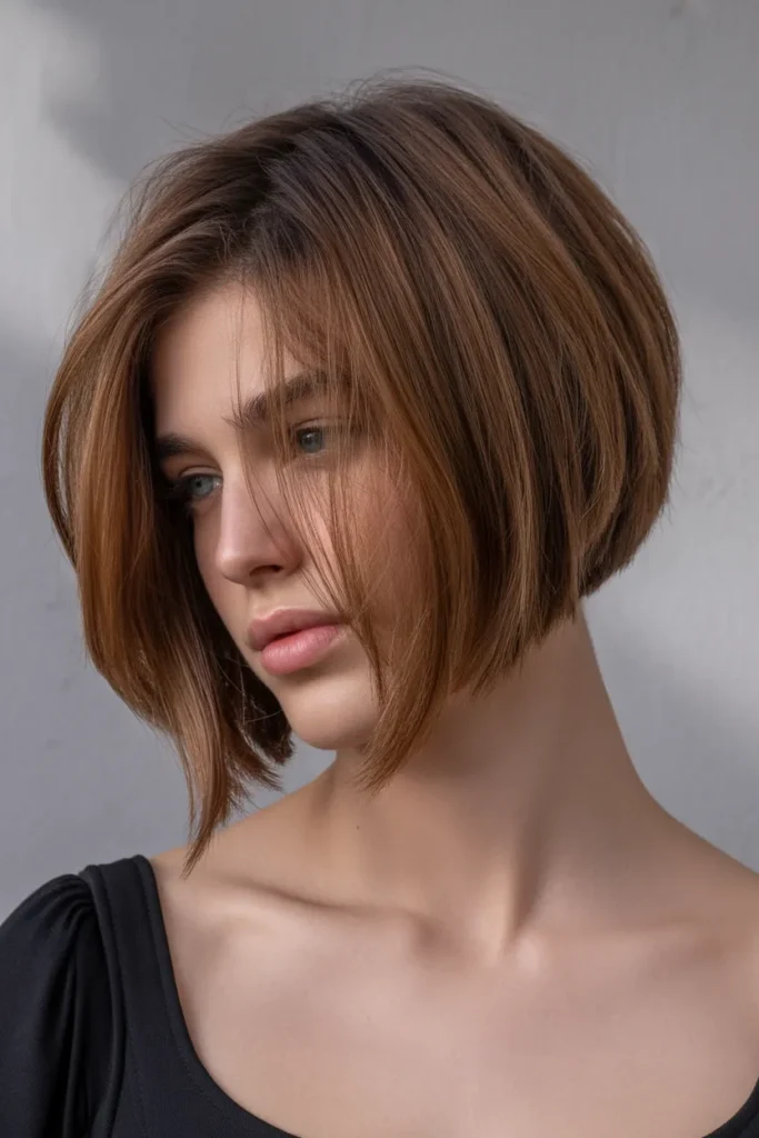 Angled Layered Bob