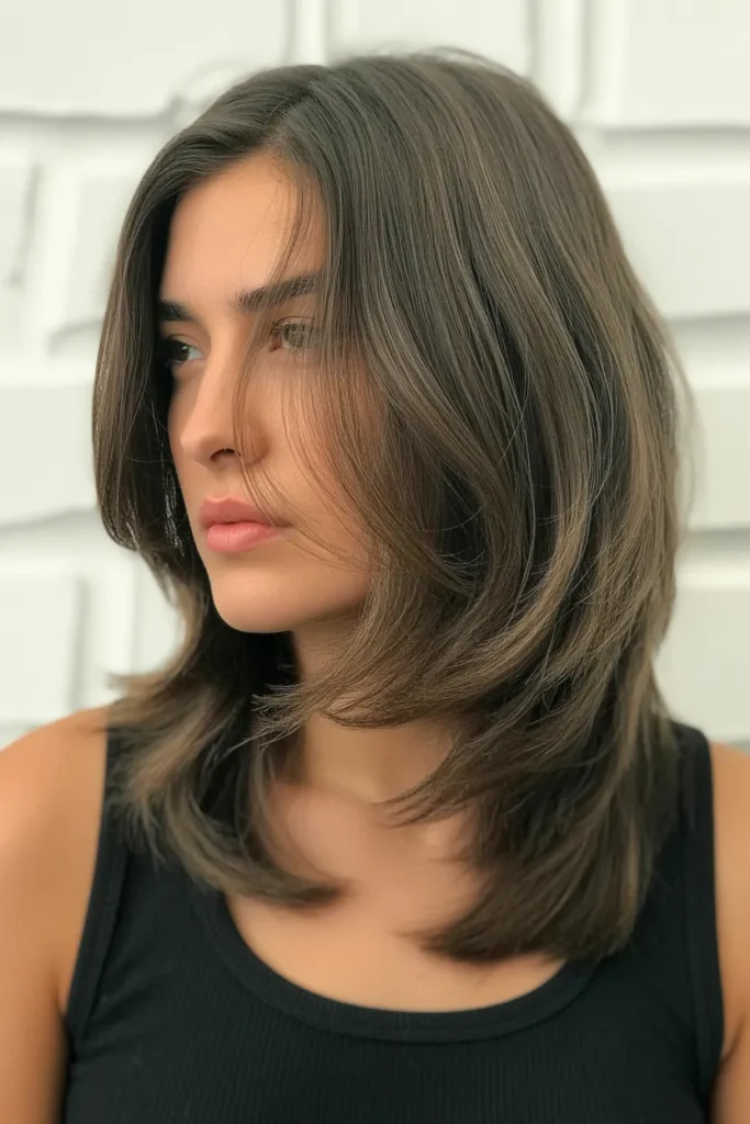 Ashy Brunette with Muted Finish