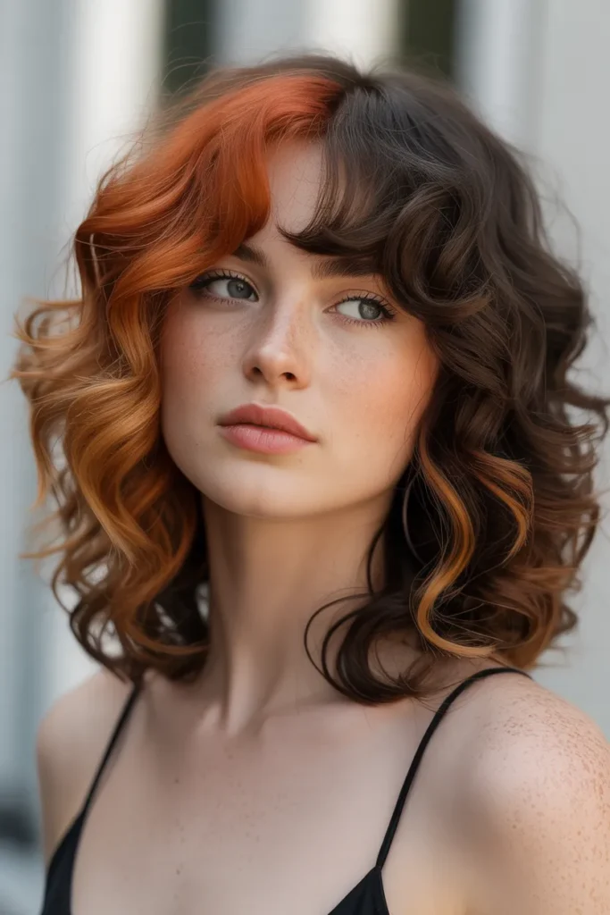 Auburn and Dark Espresso Calico Style