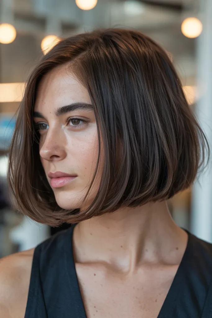 Blunt Bob with Hidden Layers