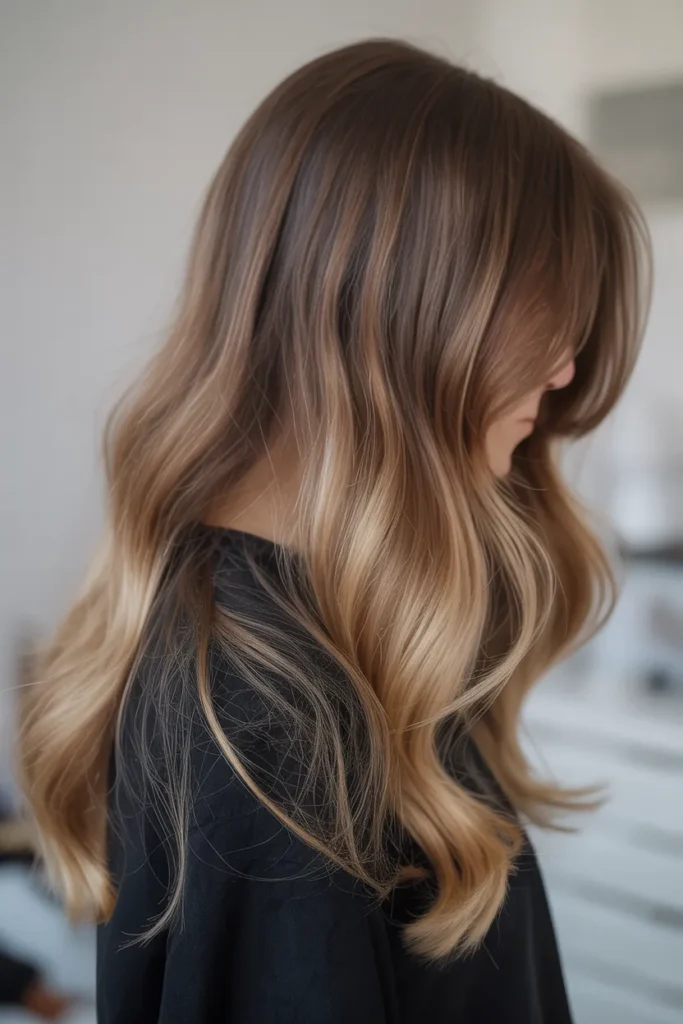 Brunette Melt with Soft Highlight Transition