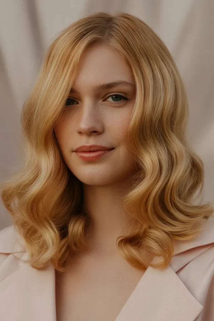 Butter Blonde with Warm Radiance