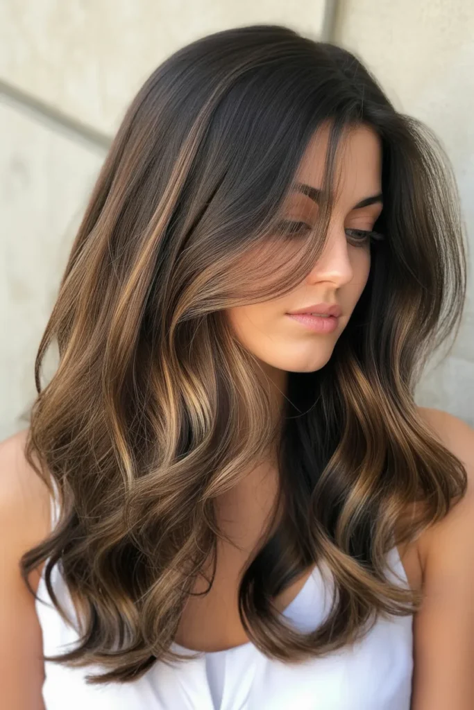 Caramel Brunette Balayage Blend