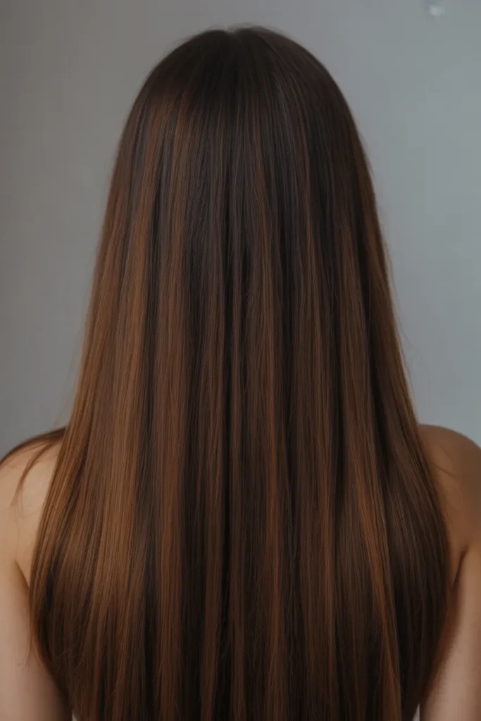 Classic Brunette with High-Gloss Finish