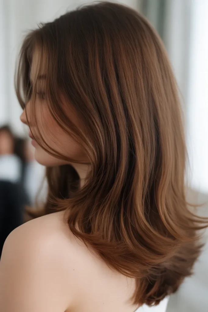 Classic Chocolate Brunette with Natural Shine