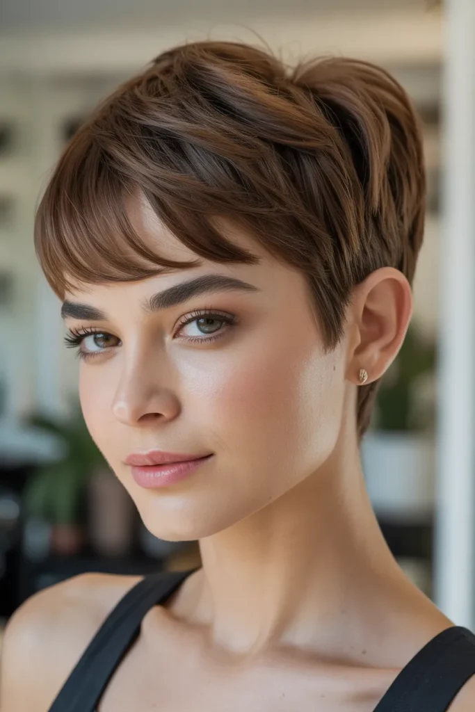 Classic Pixie with Modern Clean Lines