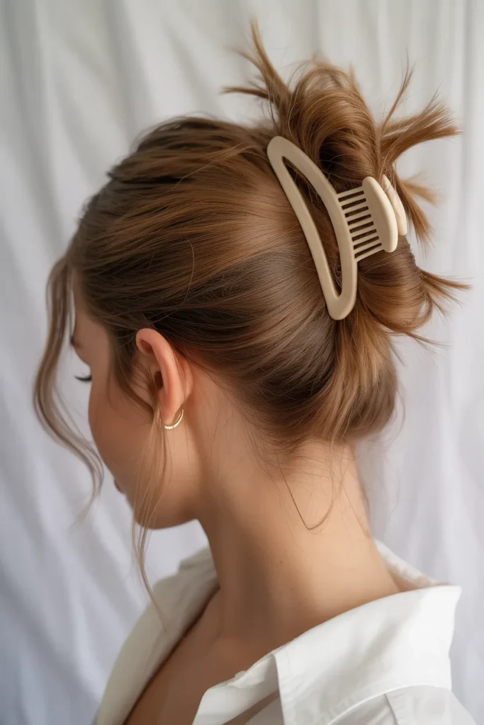 Claw Clip Messy Bun