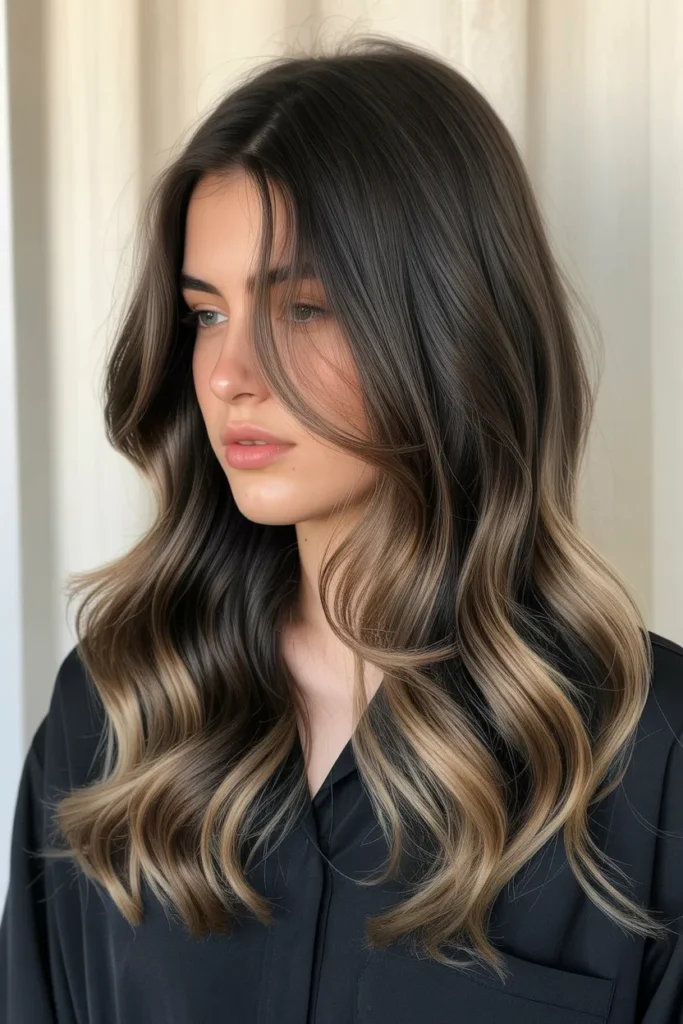 Dark Brown Melt with Subtle Light Ends