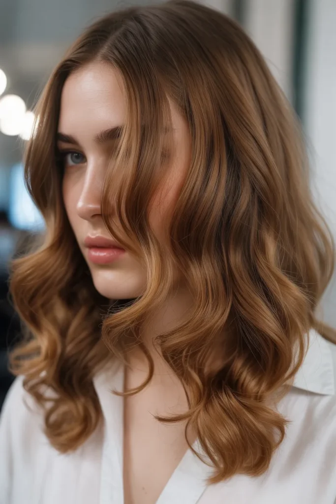 Deep Honey Brown with Golden Glow