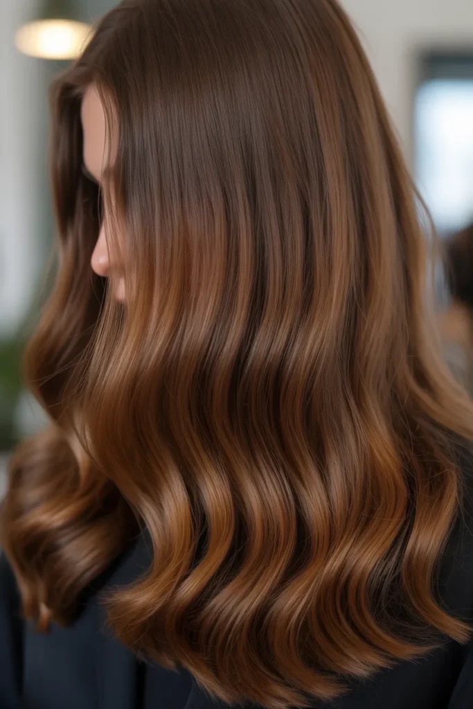 Deep Honey Brown with Rich Shine