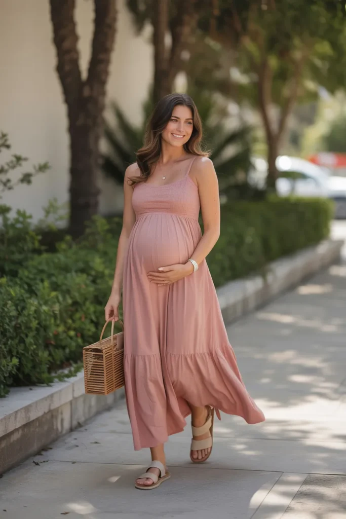 Empire Waist Maxi Dress