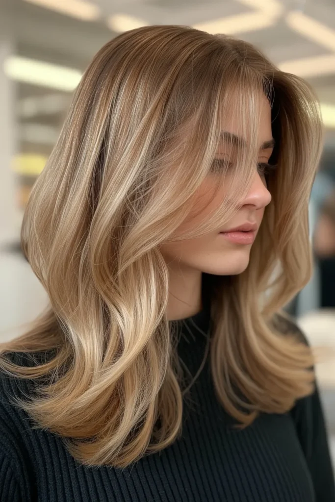 Golden Bronde with Soft Layers