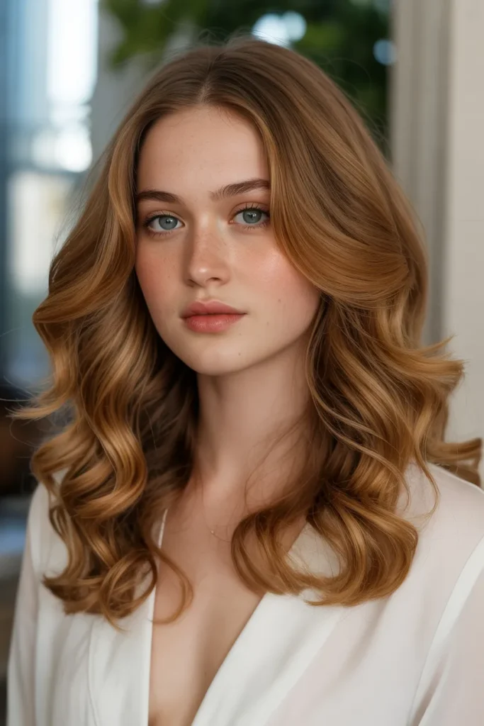 Golden Honey Brown with Subtle Highlights