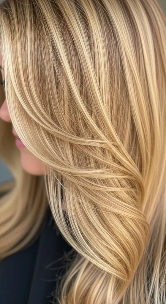 Honey Blonde with Subtle Highlights