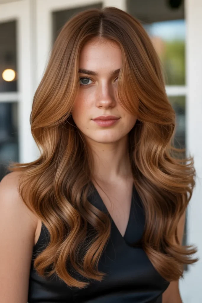 Honey Brown with Cinnamon Highlights