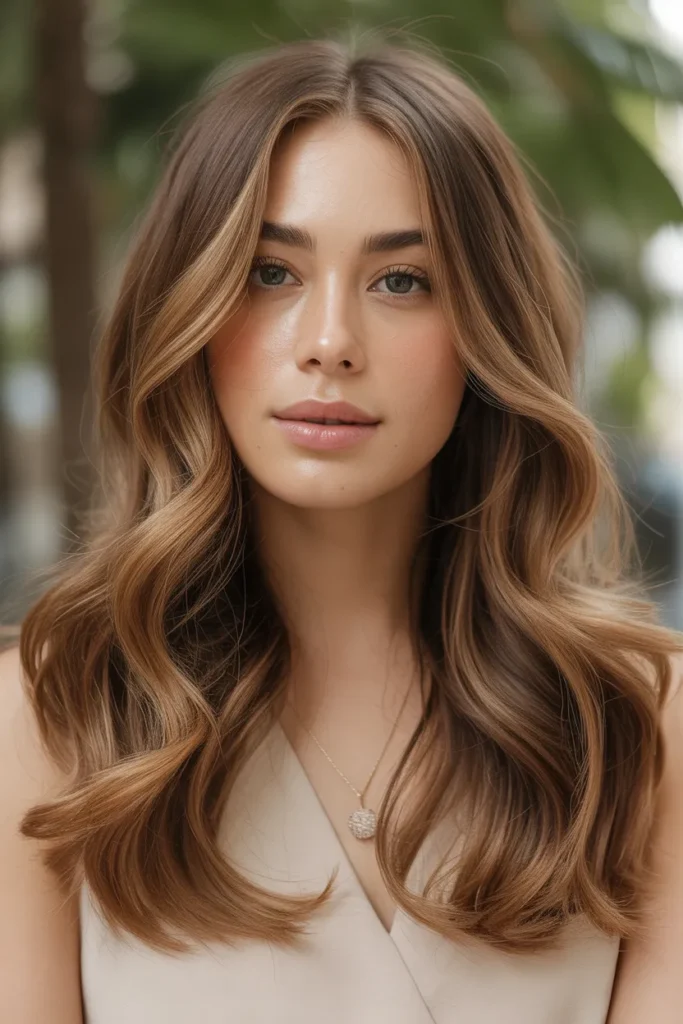 Honey Brown with Soft Maple Highlights