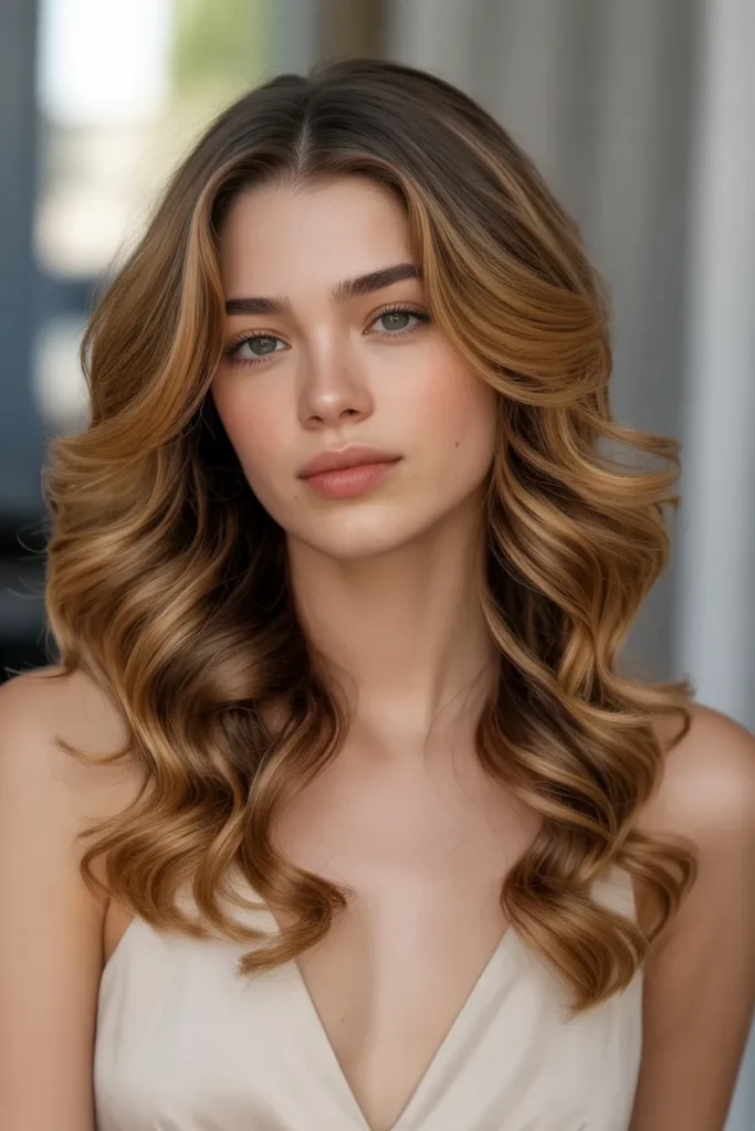 Honey Brown with Sunlit Caramel Highlights