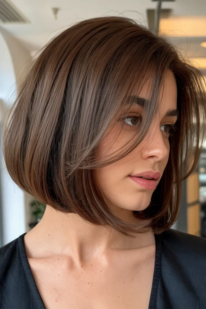 Layered Classic Bob with Soft Volume