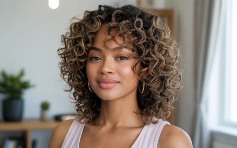 Layered Natural Curls,