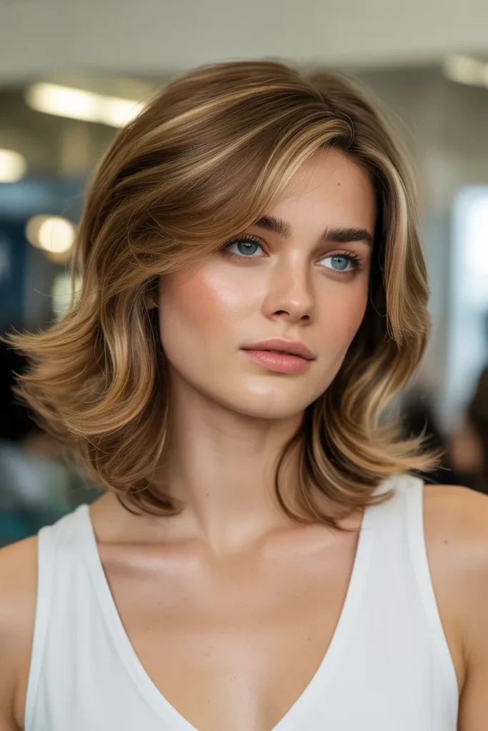 Layered Shag with Subtle Highlights