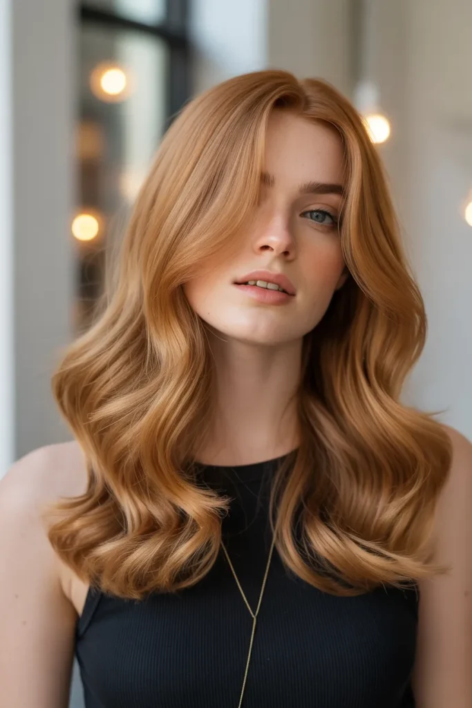 Light Copper with Warm Highlights