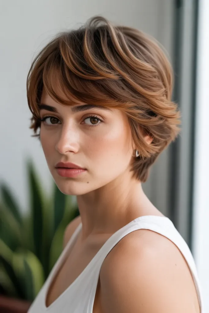 Long Bob with Side Part