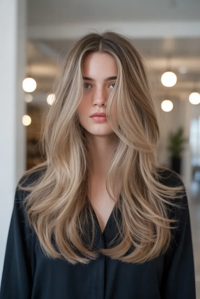 Long Light Layers with Natural Flow