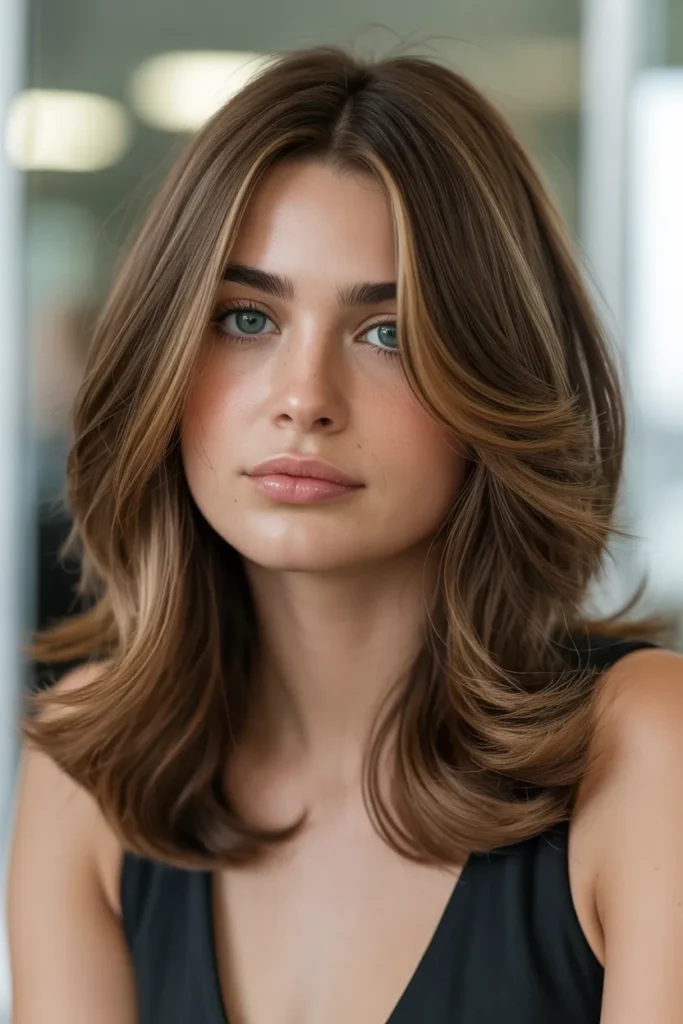 Long Shag with Face-Framing Layers