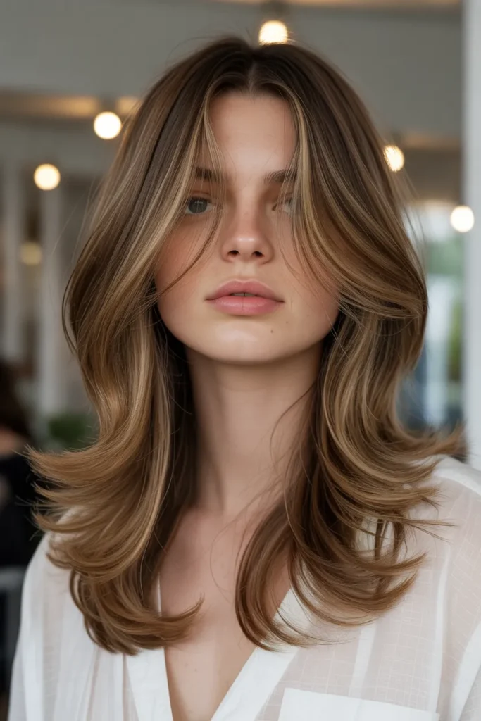 Long Shag with Subtle Waves