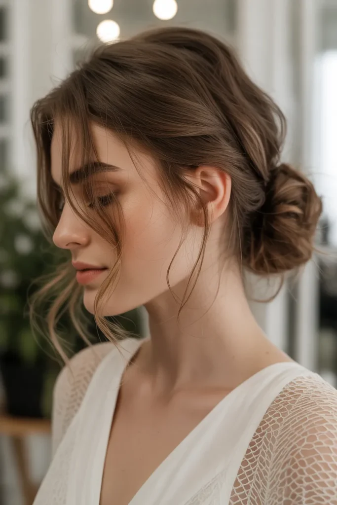 Low Side Messy Bun