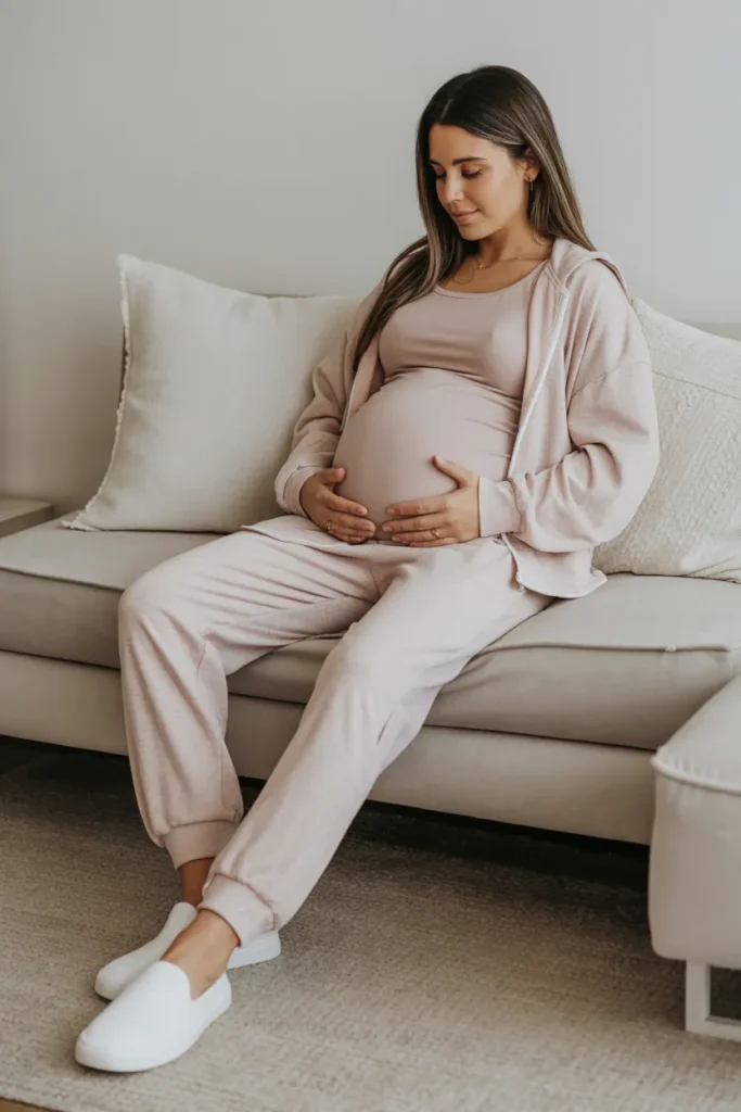Matching Lounge Set for Pregnancy