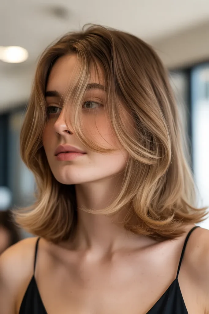 Medium Cut with Feathered Ends