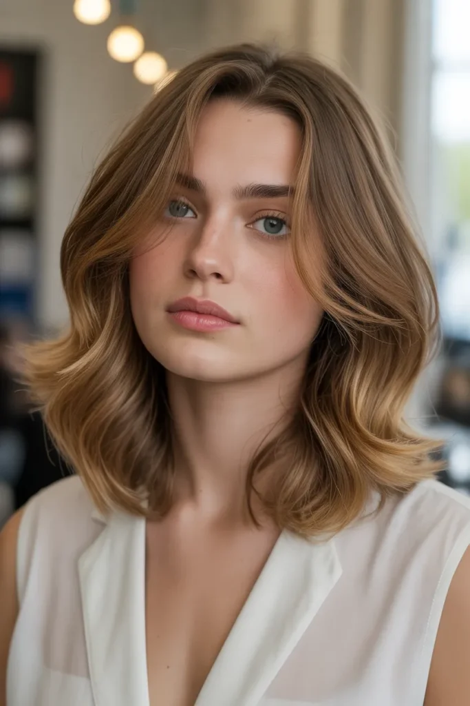 Medium Cut with Soft Waves