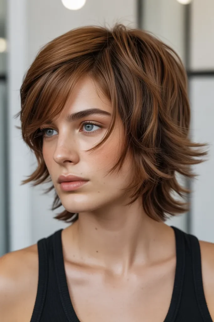 Medium Shag with Modern Layers