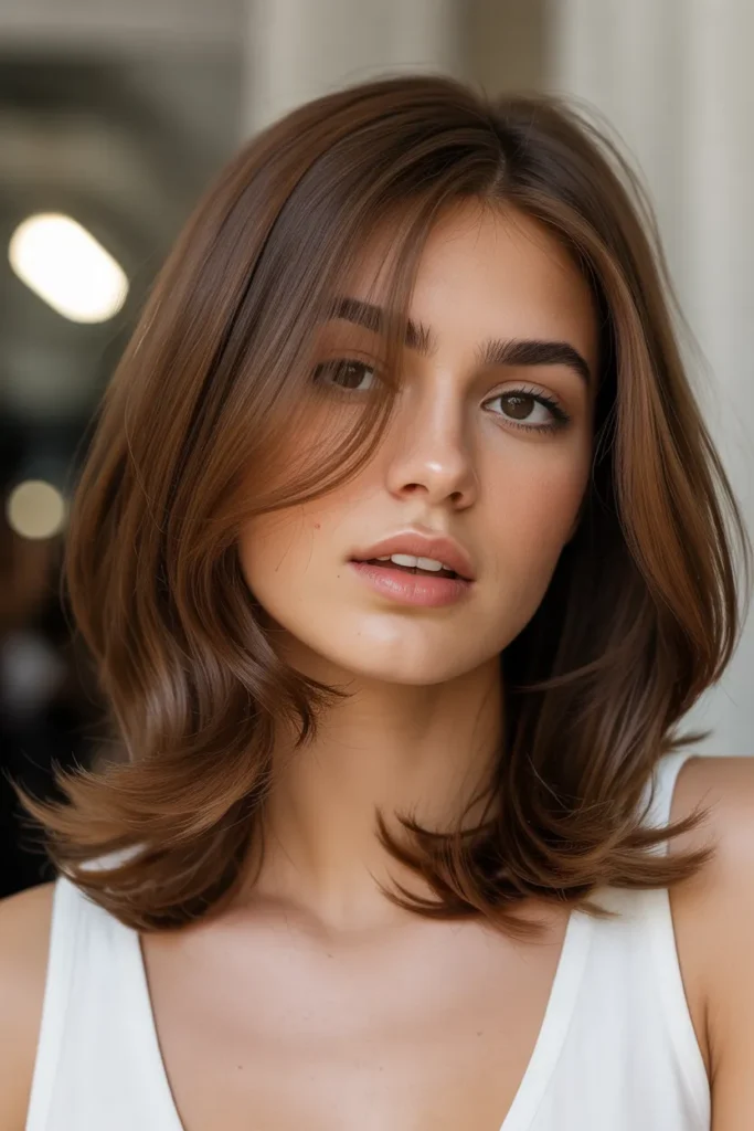 Milk Chocolate Brown with Soft Layers