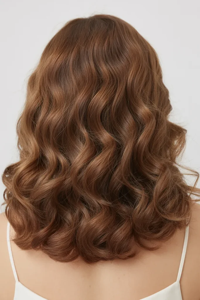 Mocha Brown with Subtle Honey Streaks