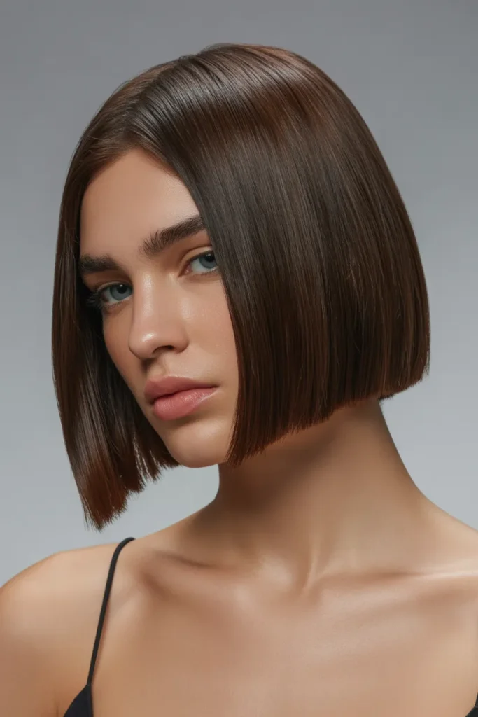 Modern Blunt Medium Cut