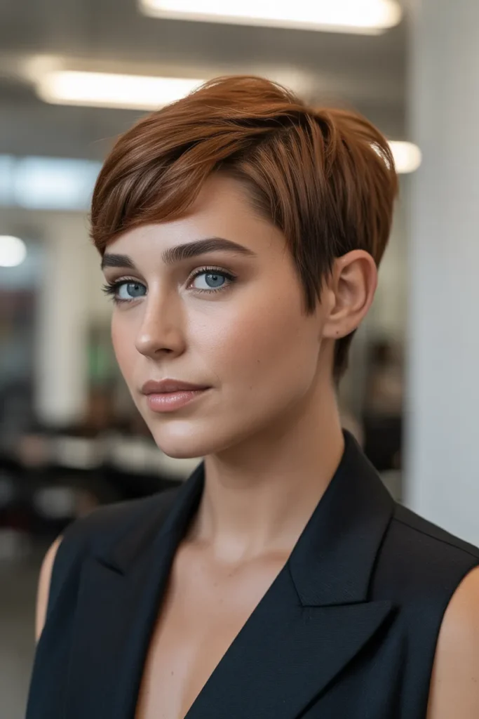 Modern Pixie with Tapered Sides