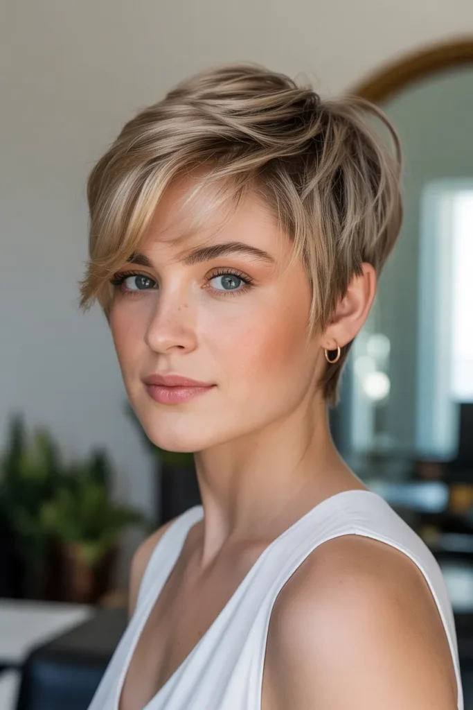 Modern Pixie with Wispy Layers