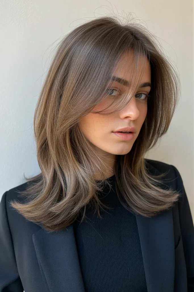 Neutral Cool Brunette with Smooth Layers