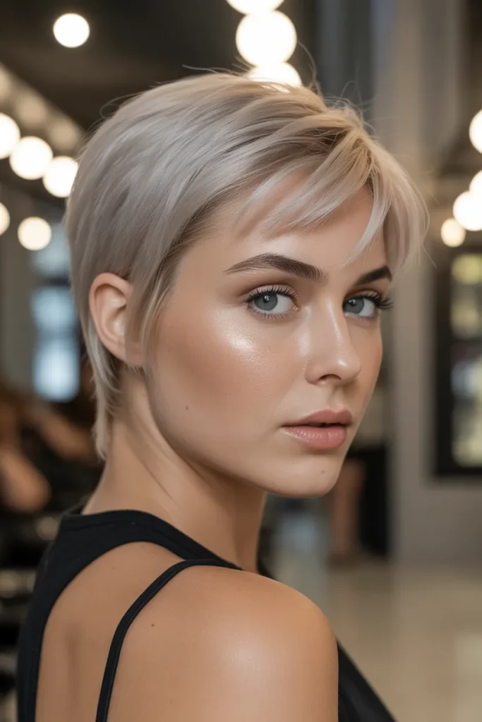 Polished Pixie with Sleek Finish