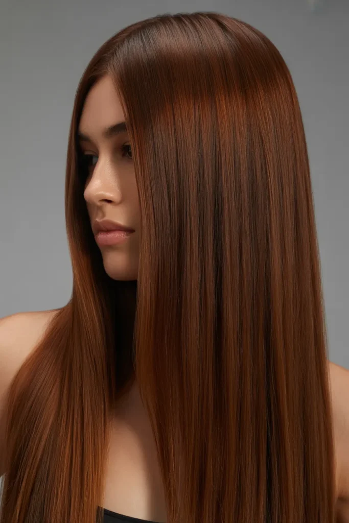 Rich Honey Brown with Glossy Finish