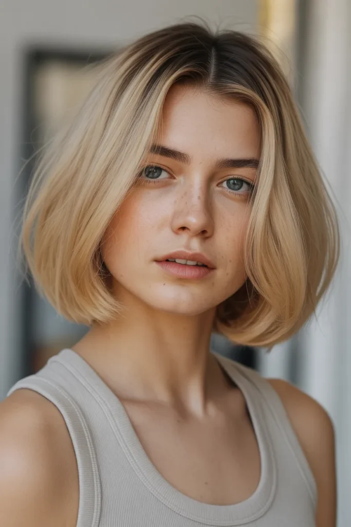 Rounded Bob with Soft Layers