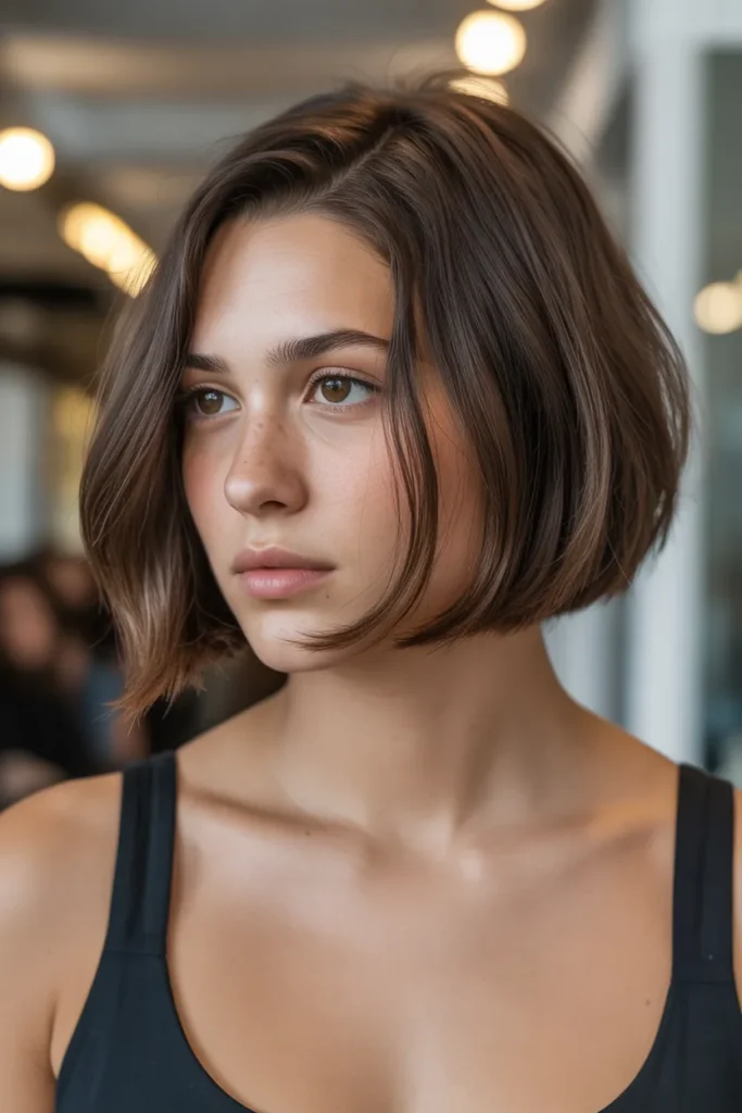 Short Bob with Volume at Crown