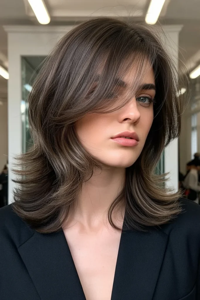 Smoky Brunette with Cool Dimension