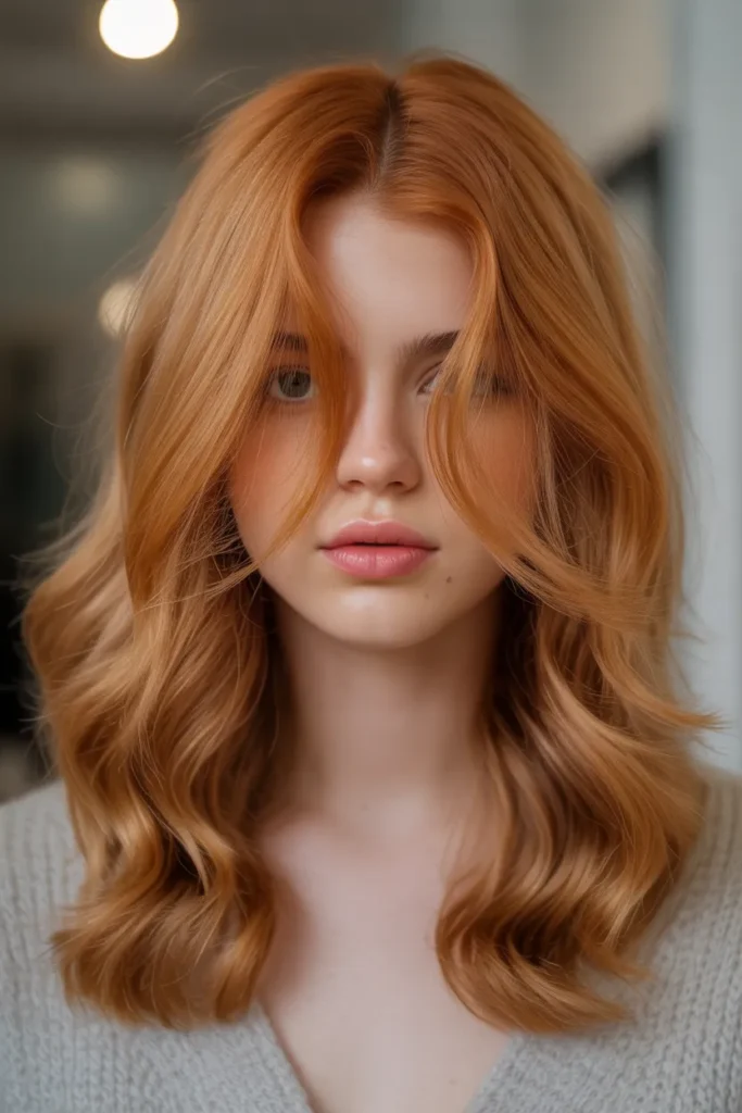 Soft Copper Glow with Natural Warmth